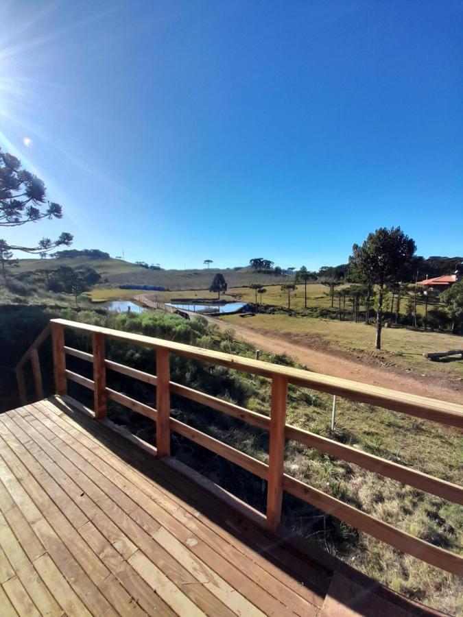 Chale A-Frame Da Fazenda Villa Bom Jardim da Serra Exteriör bild