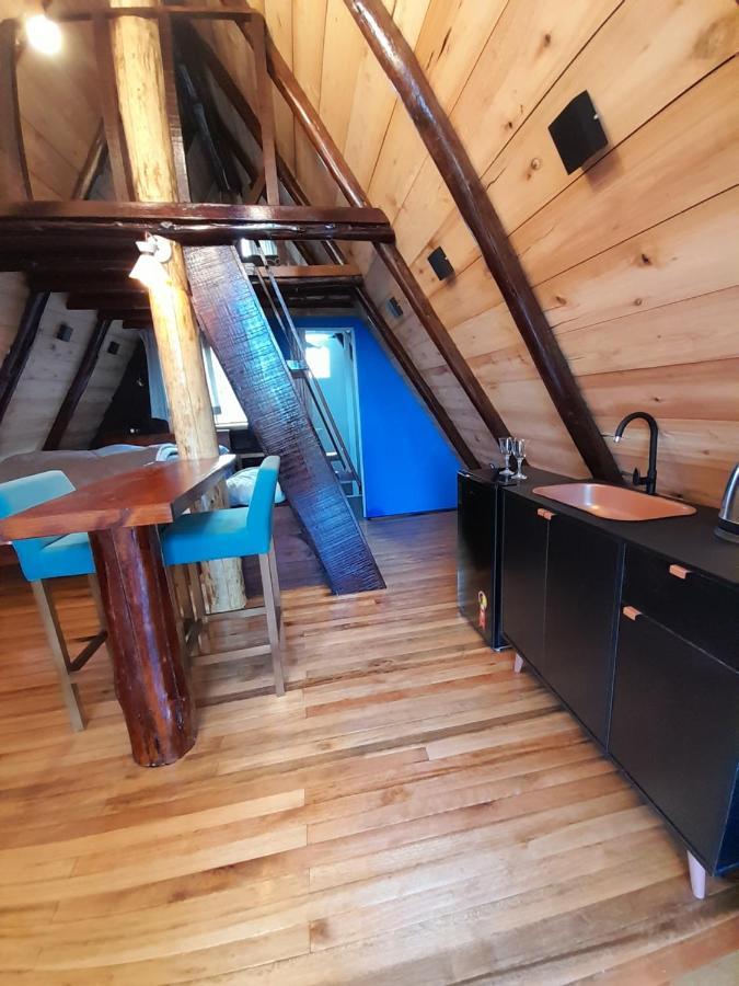 Chale A-Frame Da Fazenda Villa Bom Jardim da Serra Exteriör bild